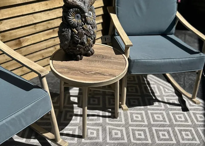 Seid Bo - Sleeps 6 -private 6 Person Wood Burning Hottub Lejlighed